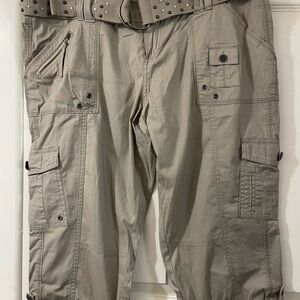 Women’s Khaki Cargo Pants